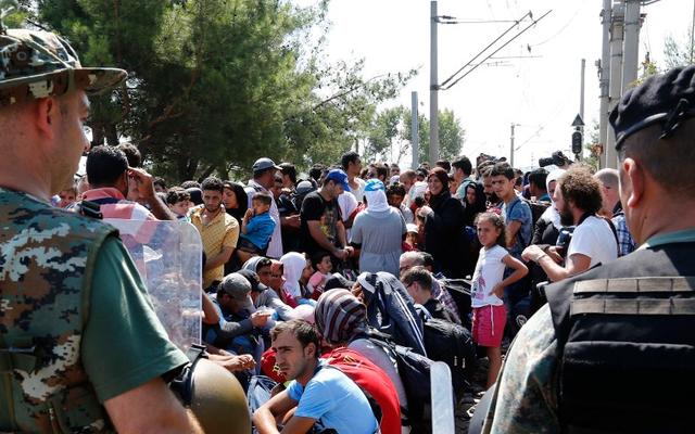 refugees in macedonia