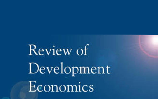 review of development economics
